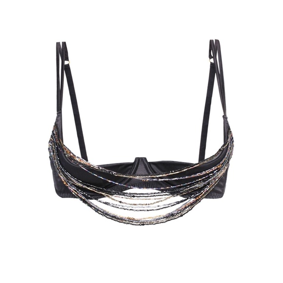 Agent Provocateur Lidija SOIREE Black Bra NWT $890